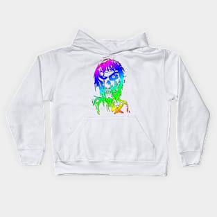 Happy Zombie(rainbow version) Kids Hoodie